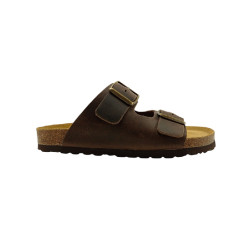 SANDALIA BIO 2 HEBILLAS. PIEL.