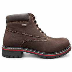BOTIN HOMBRE DE PIEL. FORRO...